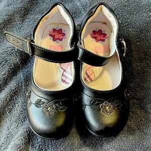 Leather dress shoes for girls